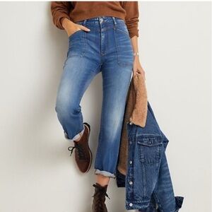 Anthropologie Pilcro High-Rise Slim Boyfriend Jeans Size 27